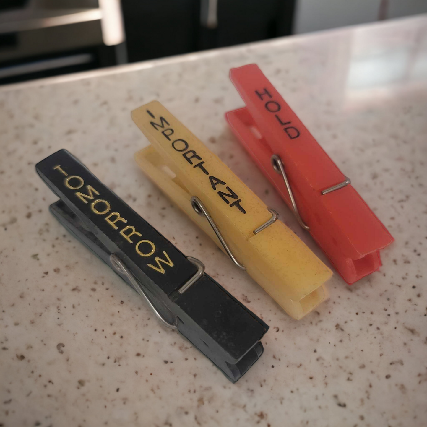 MCM Fridge Magnets Clothes Pin Office Organizers