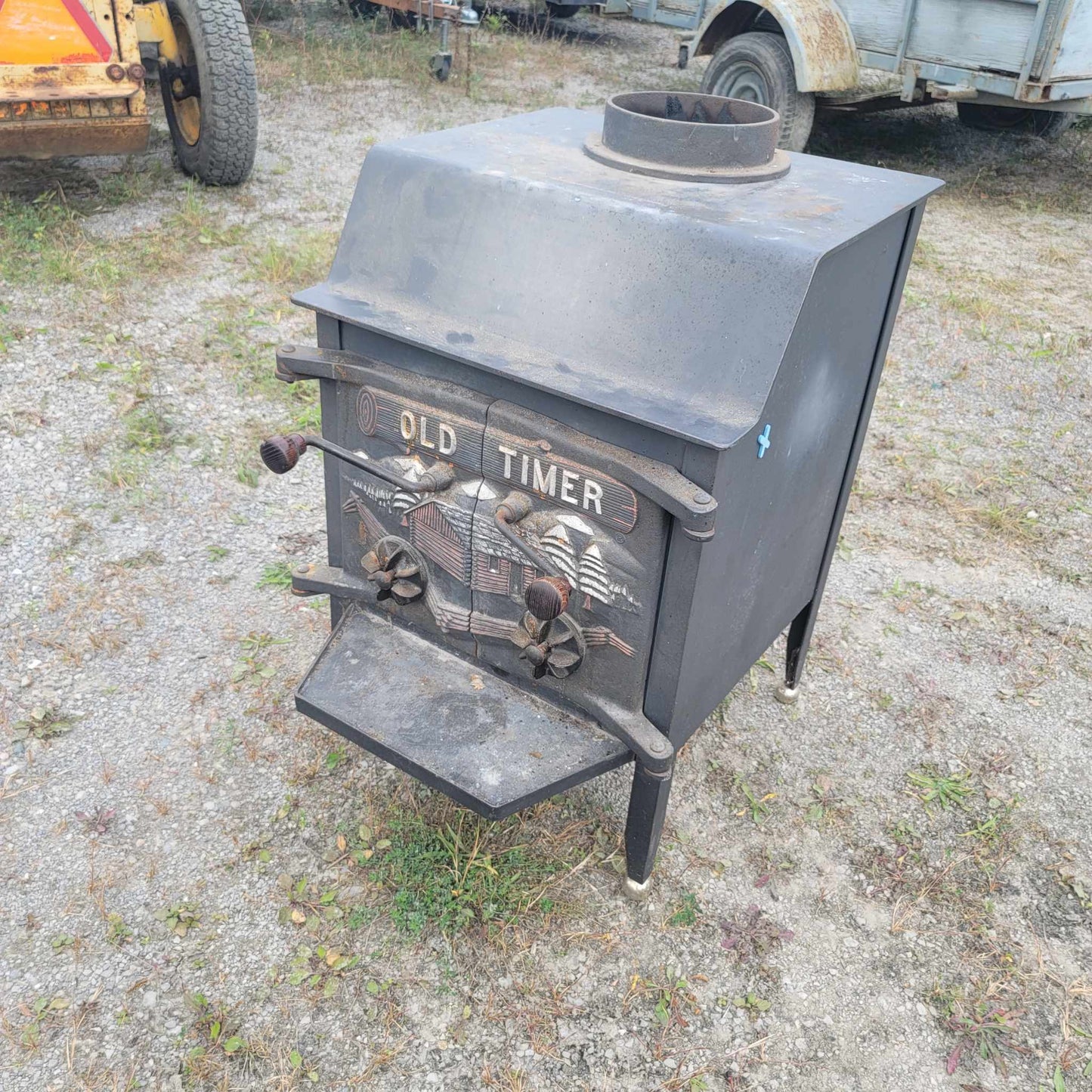Old Timer Wood Stove Professionally Refurbished