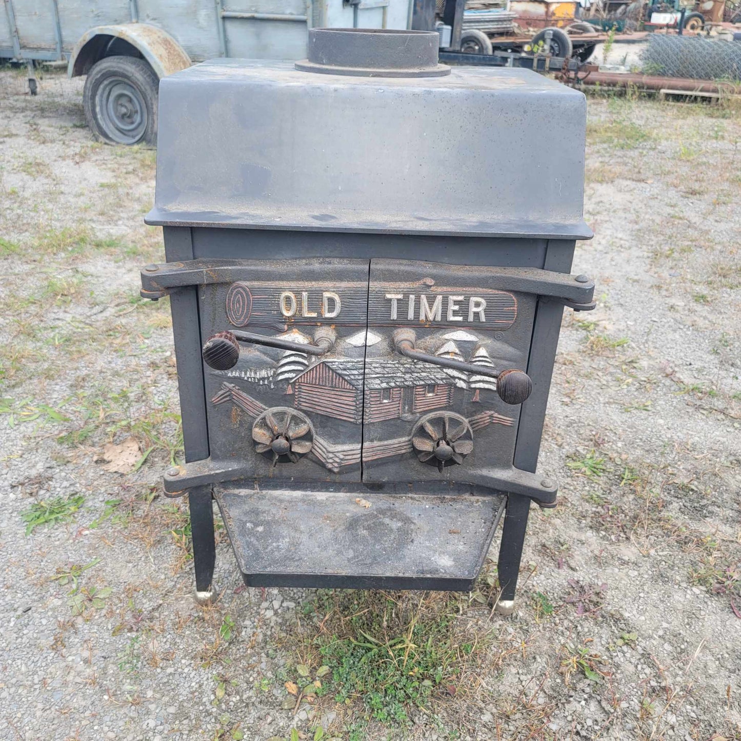 Old Timer Wood Stove Professionally Refurbished