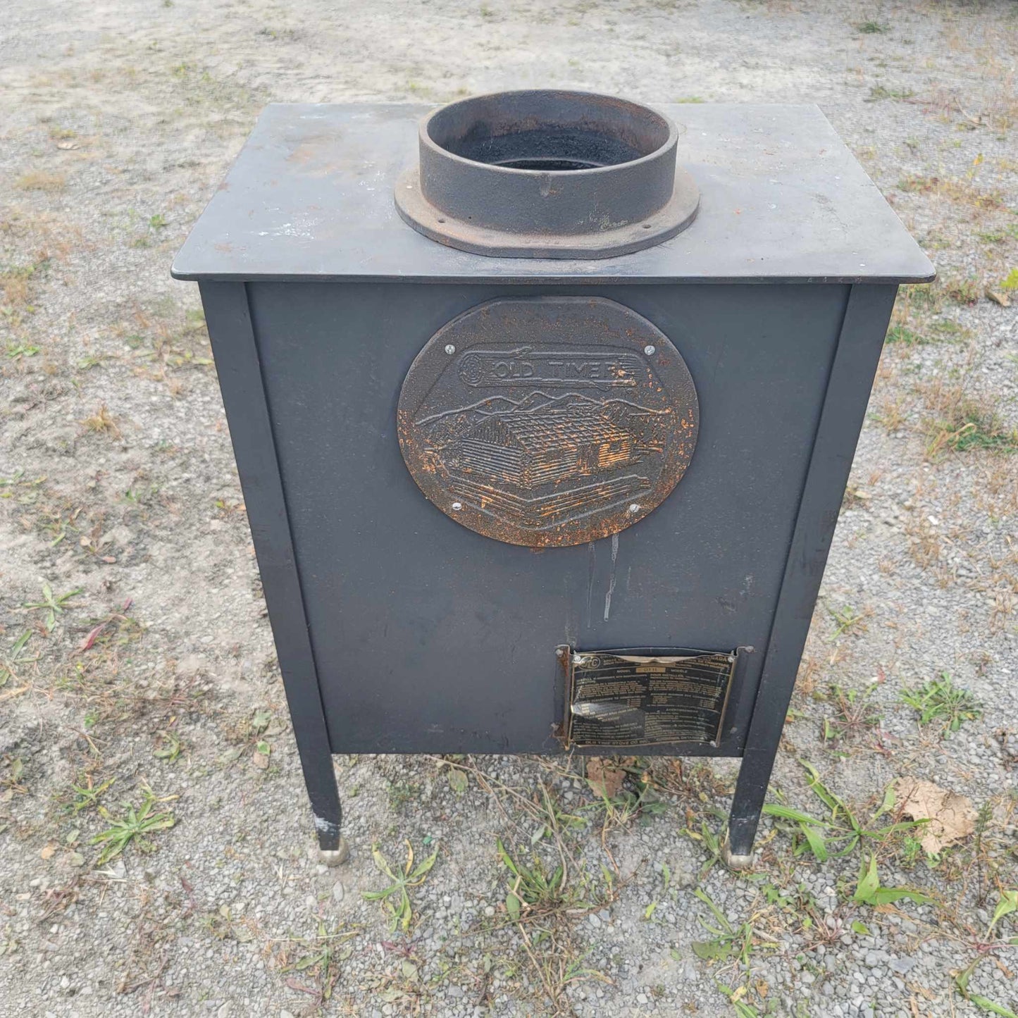 Old Timer Wood Stove Professionally Refurbished