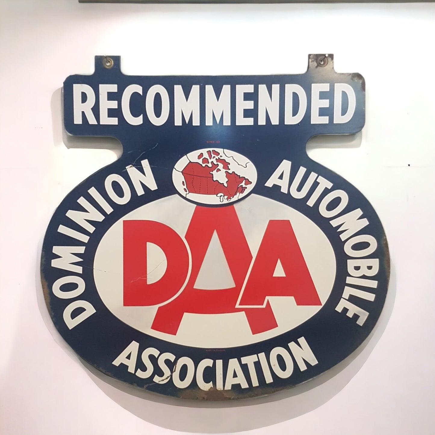 Antique Dominion Automobile Association Sign 1963