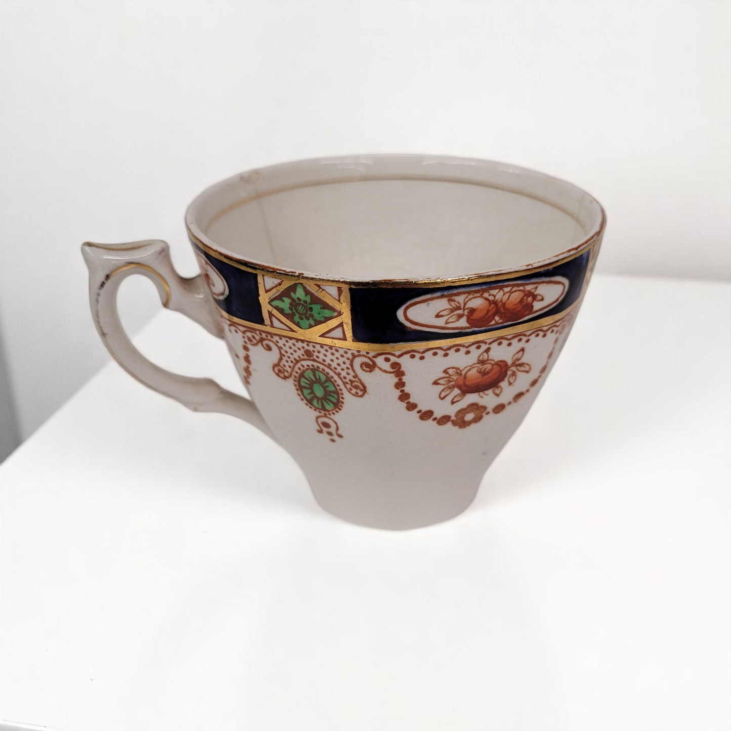 Royal Pattern Gold Trimmed English China Teacup