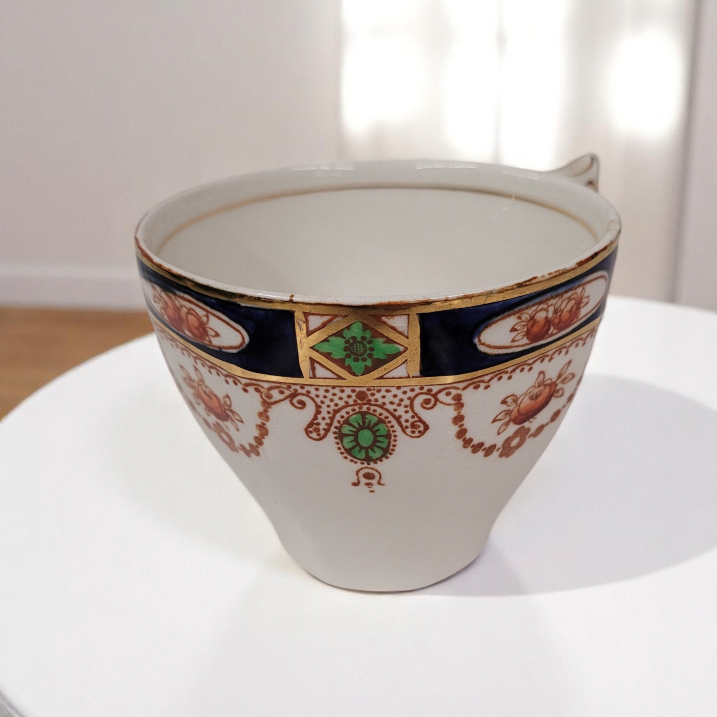 Royal Pattern Gold Trimmed English China Teacup