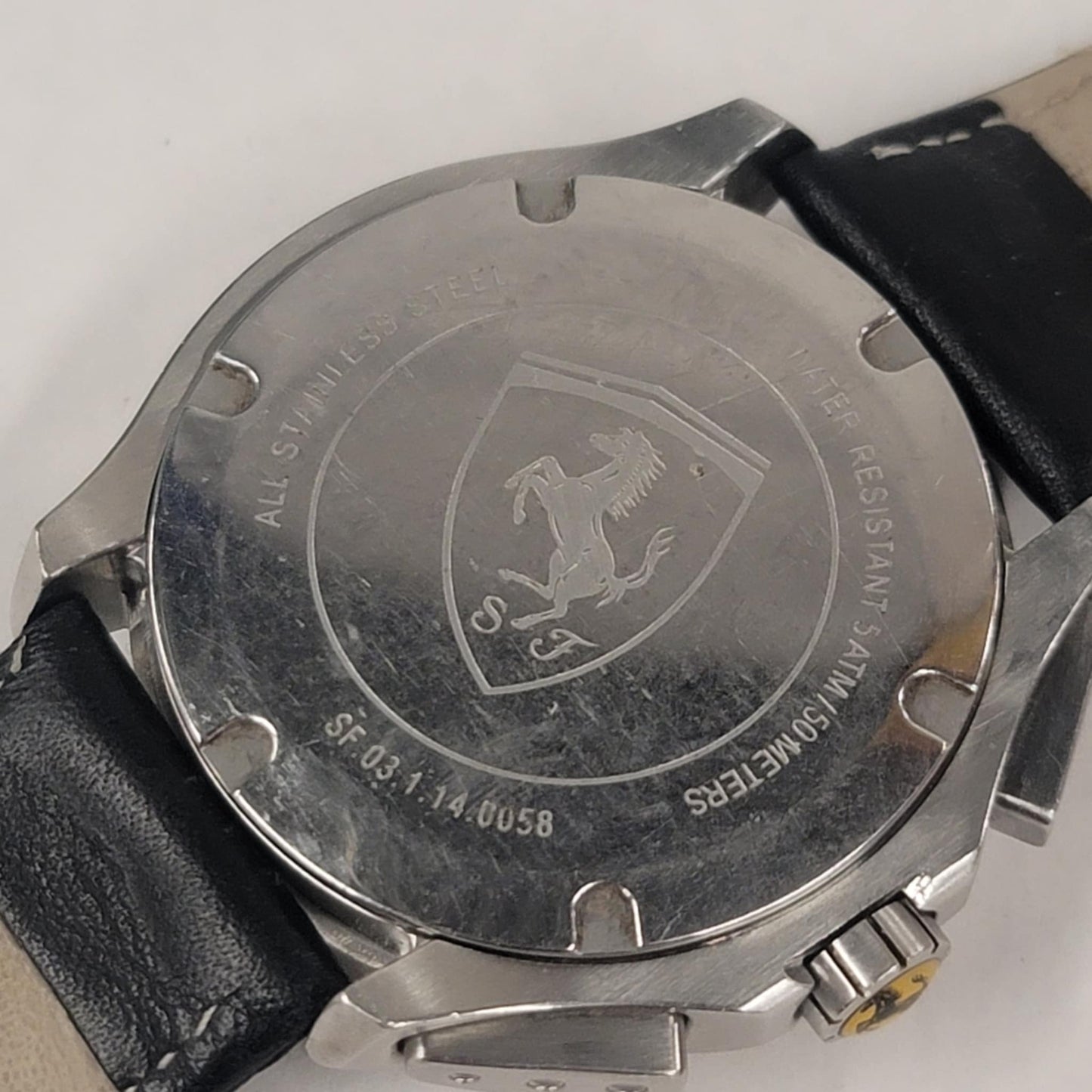 Scuderia Ferrari Chronograph Men’s Quartz Watch – Stainless Steel 45mm