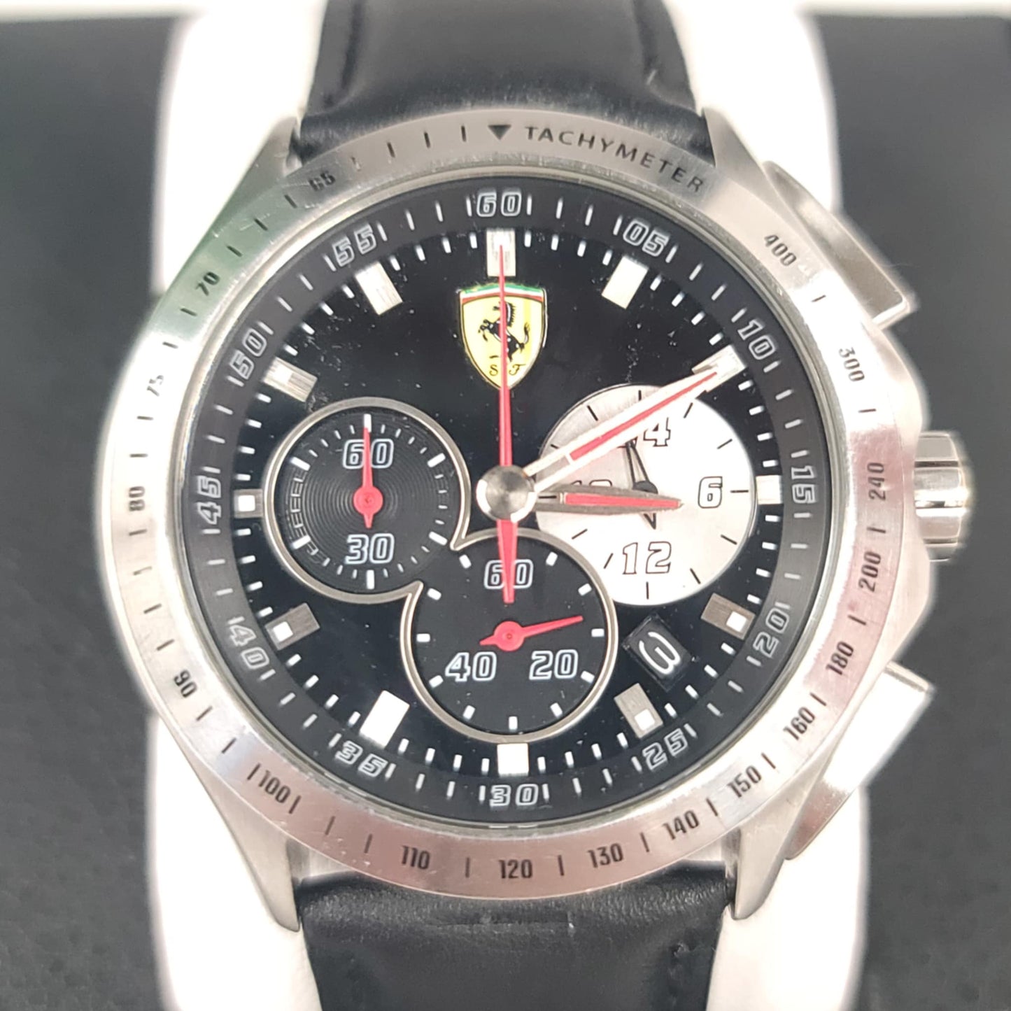 Scuderia Ferrari Chronograph Men’s Quartz Watch – Stainless Steel 45mm