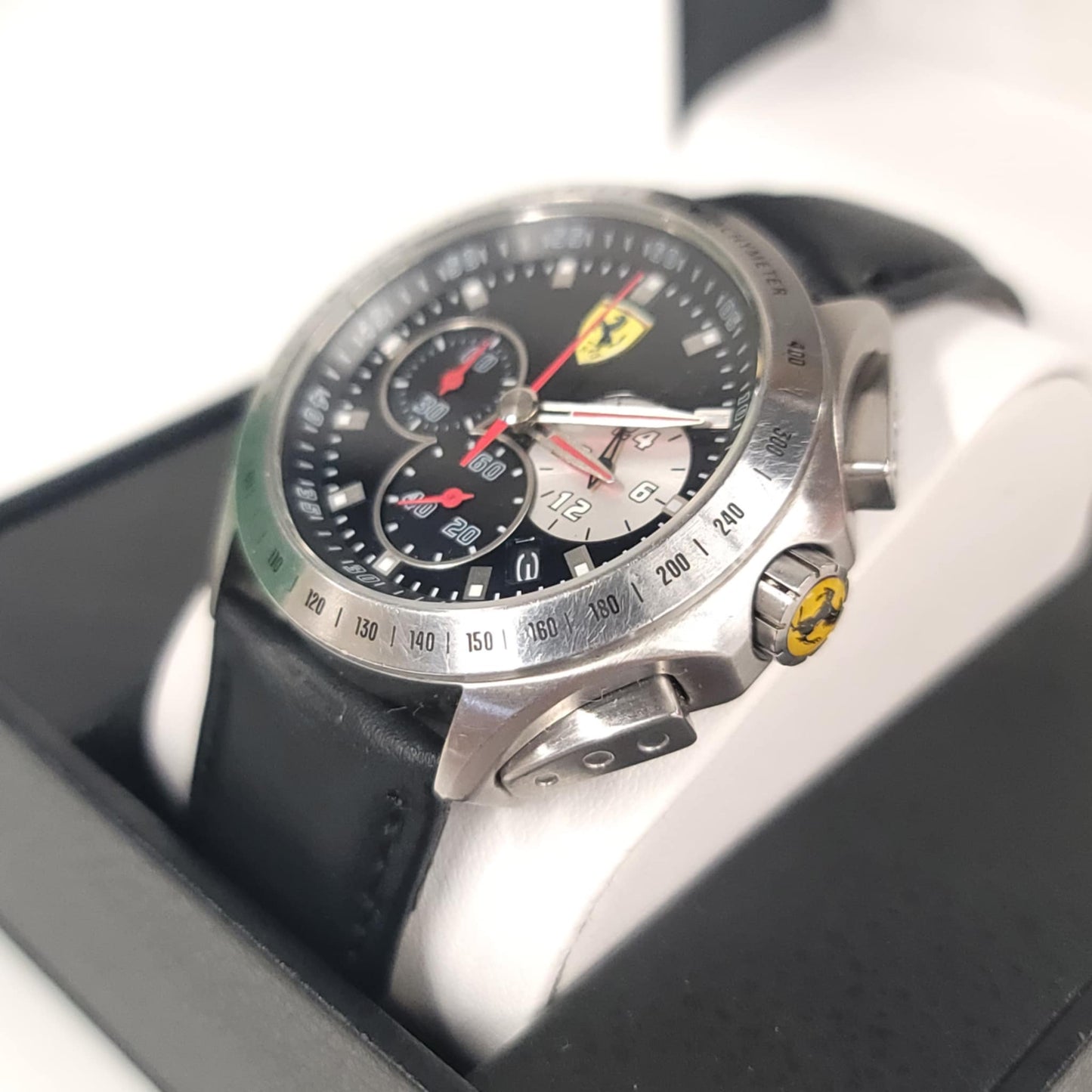 Scuderia Ferrari Chronograph Men’s Quartz Watch – Stainless Steel 45mm
