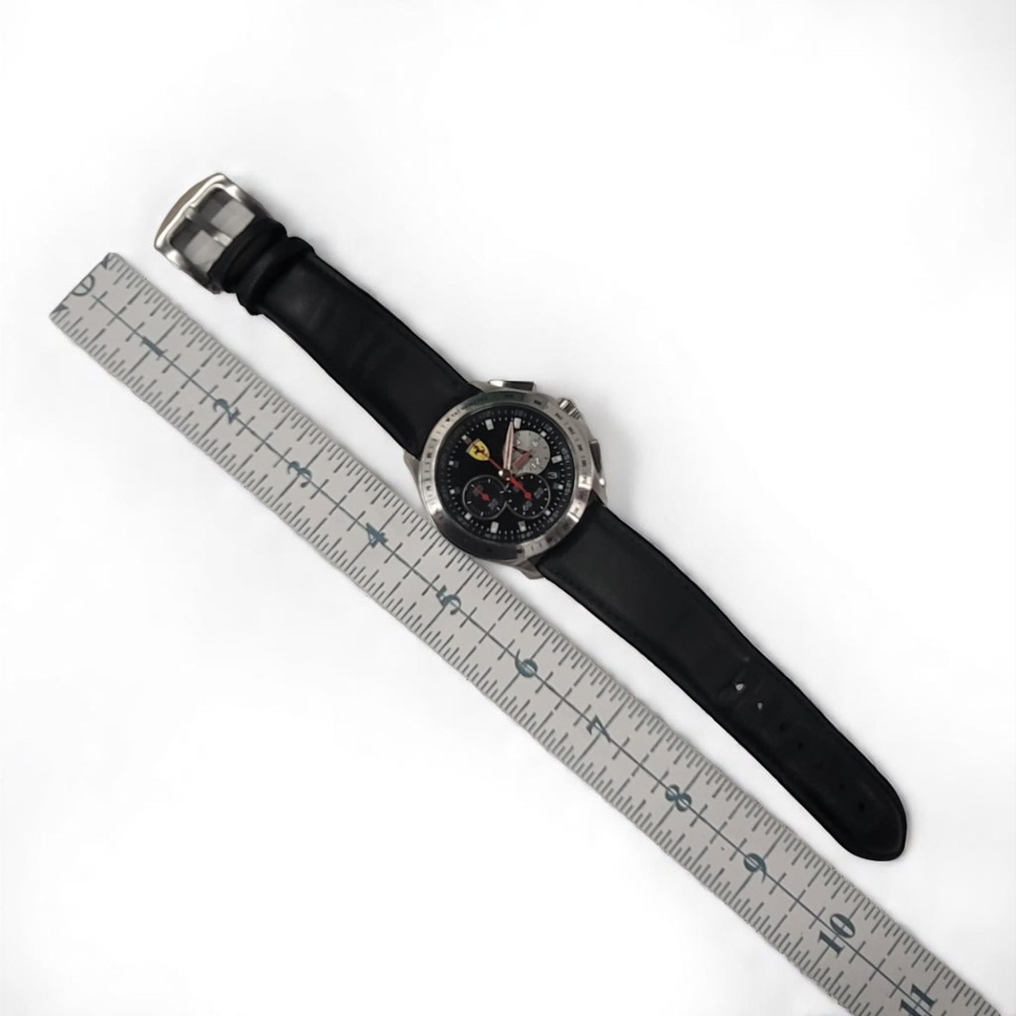 Scuderia Ferrari Chronograph Men’s Quartz Watch – Stainless Steel 45mm