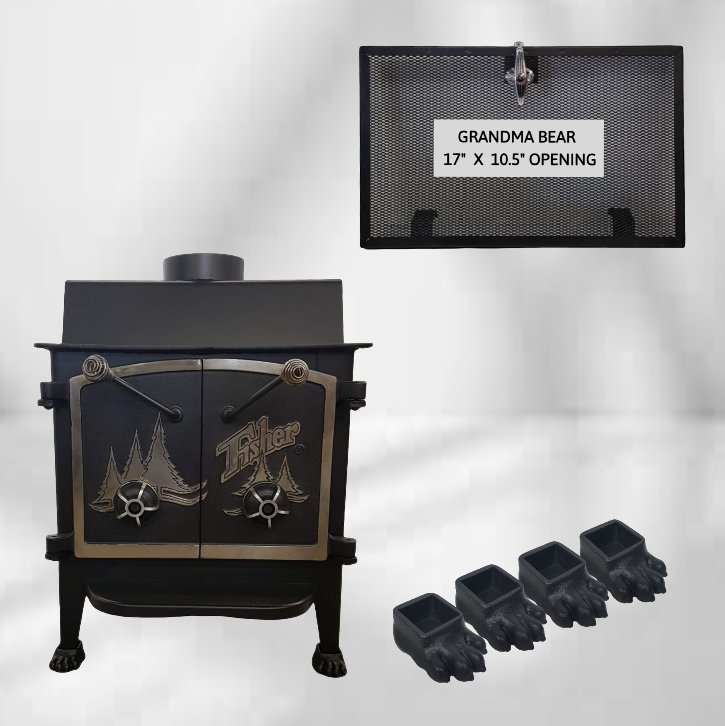 Fisher Stove Grandma Bear Wainfleet Trading Post