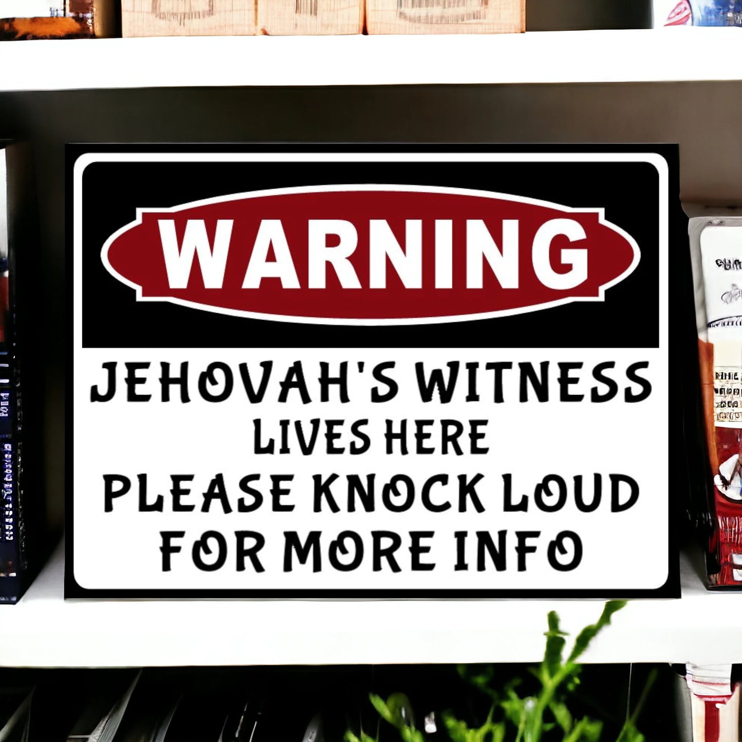 Jehovahs witness sign