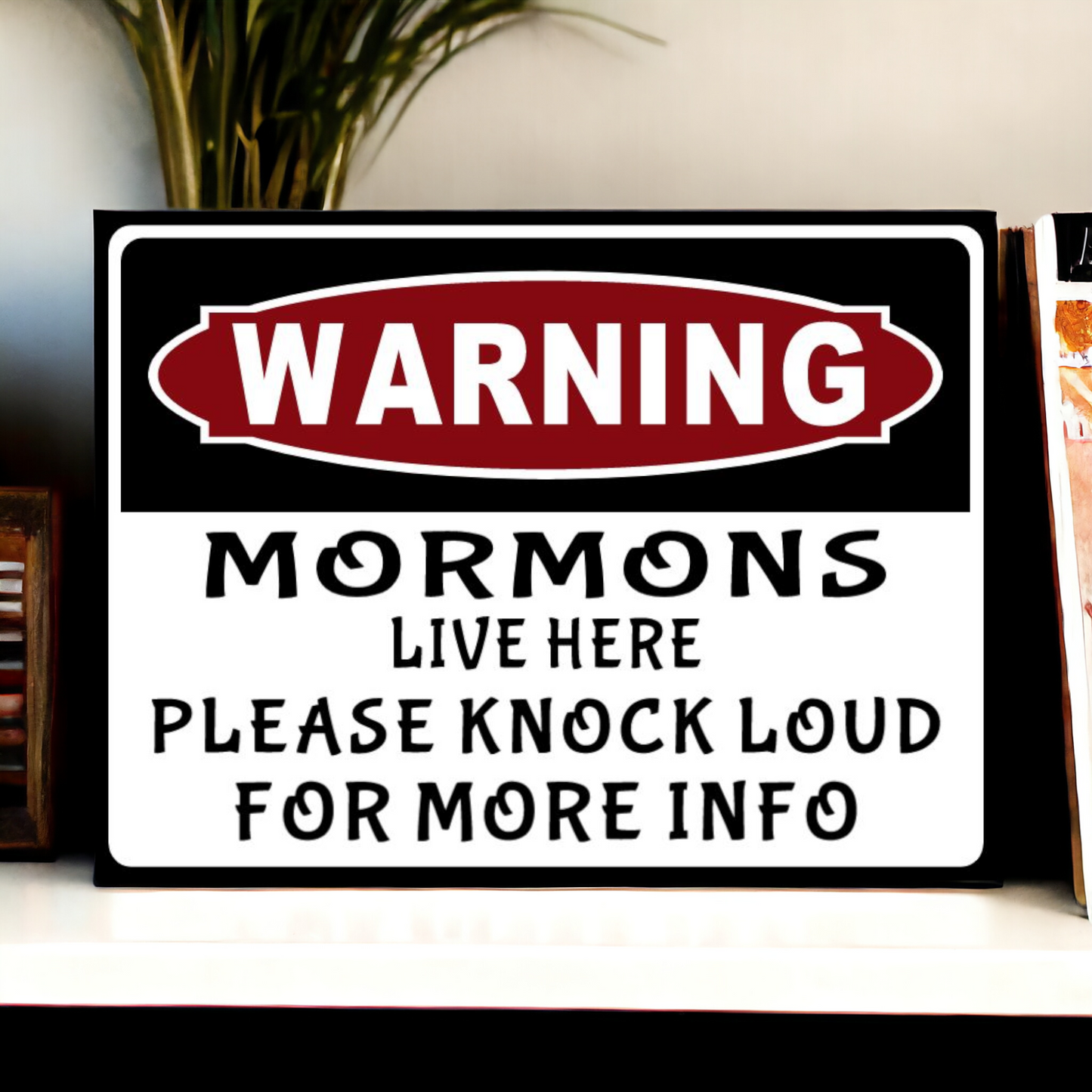 Mormons sign