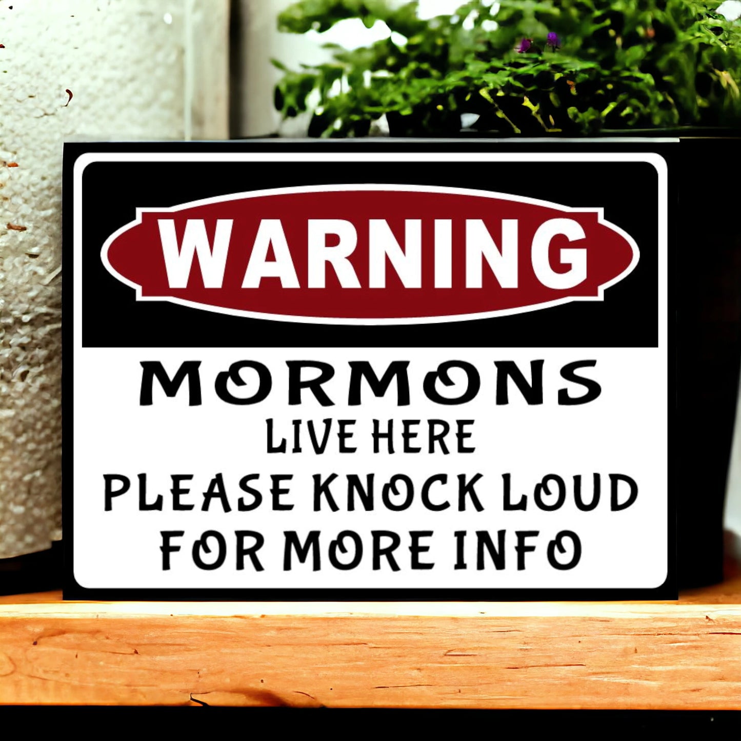Mormons sign