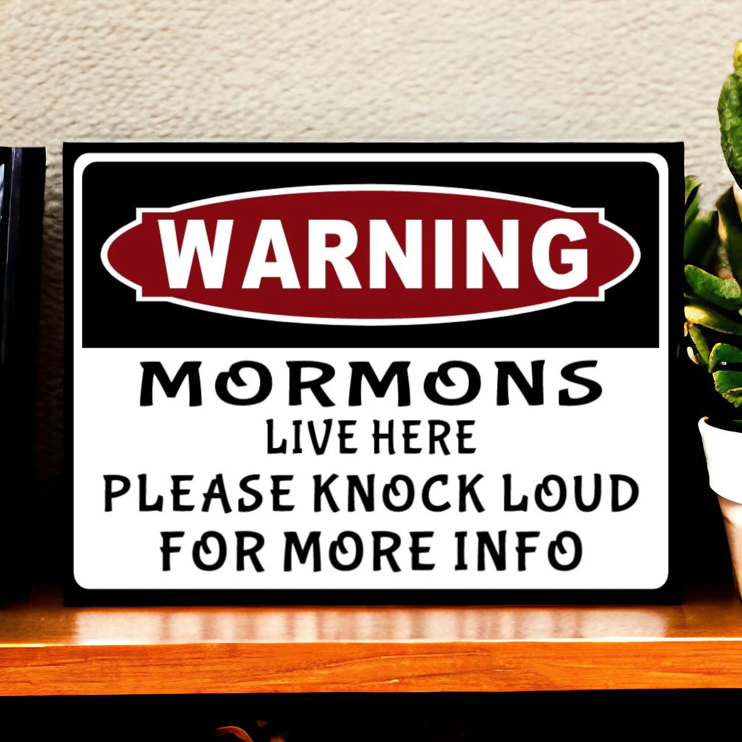 Mormons sign