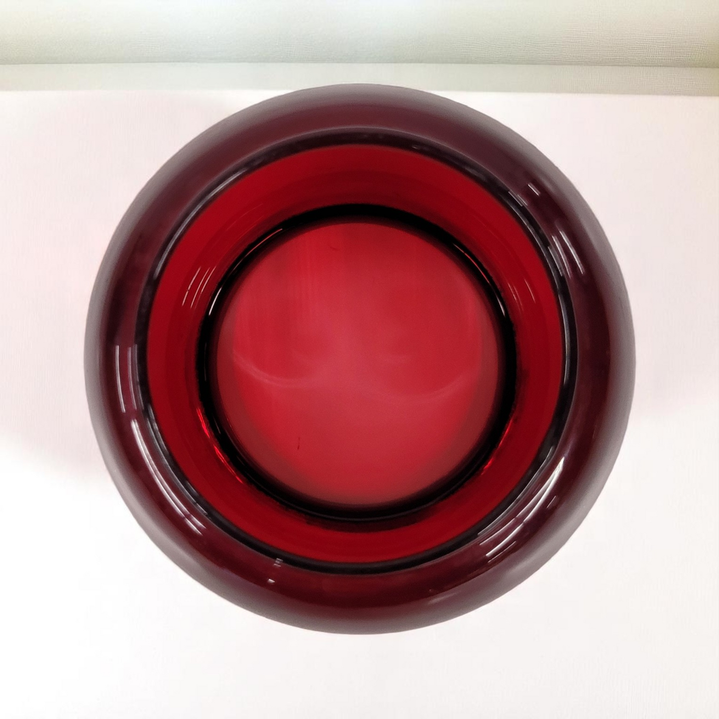 4" Red Glass Replacement Globe for Barn or Railroad Lantern