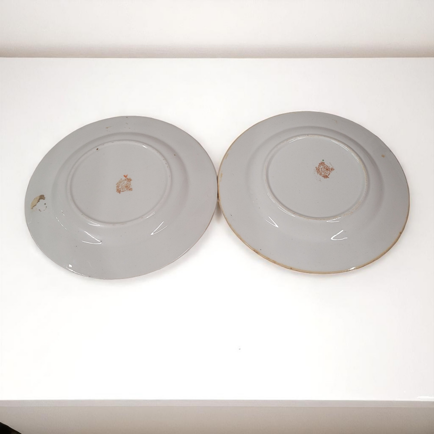 Pair of Royal Vale HJC Longton England China 7" Salad Plates