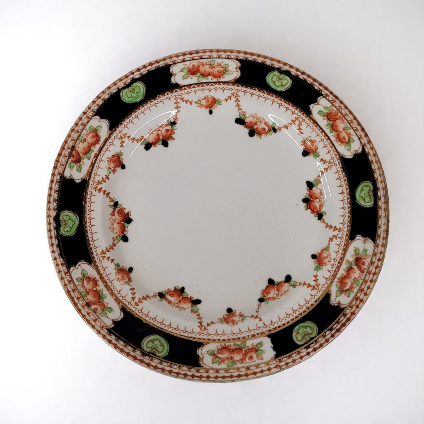Pair of Royal Vale HJC Longton England China 7" Salad Plates