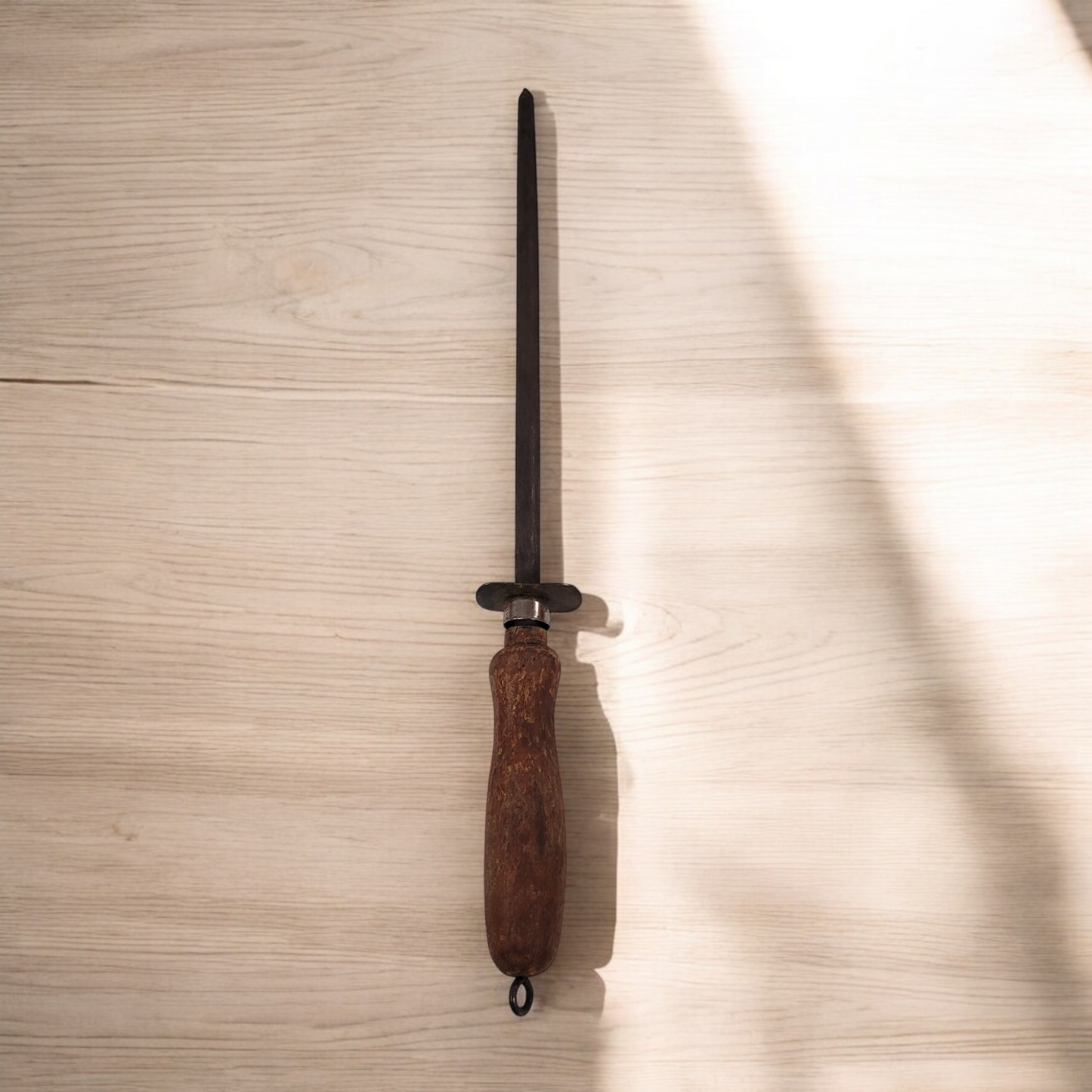 Wood Handled Premier Sheffield England Chef/Butcher Knife Sharpener