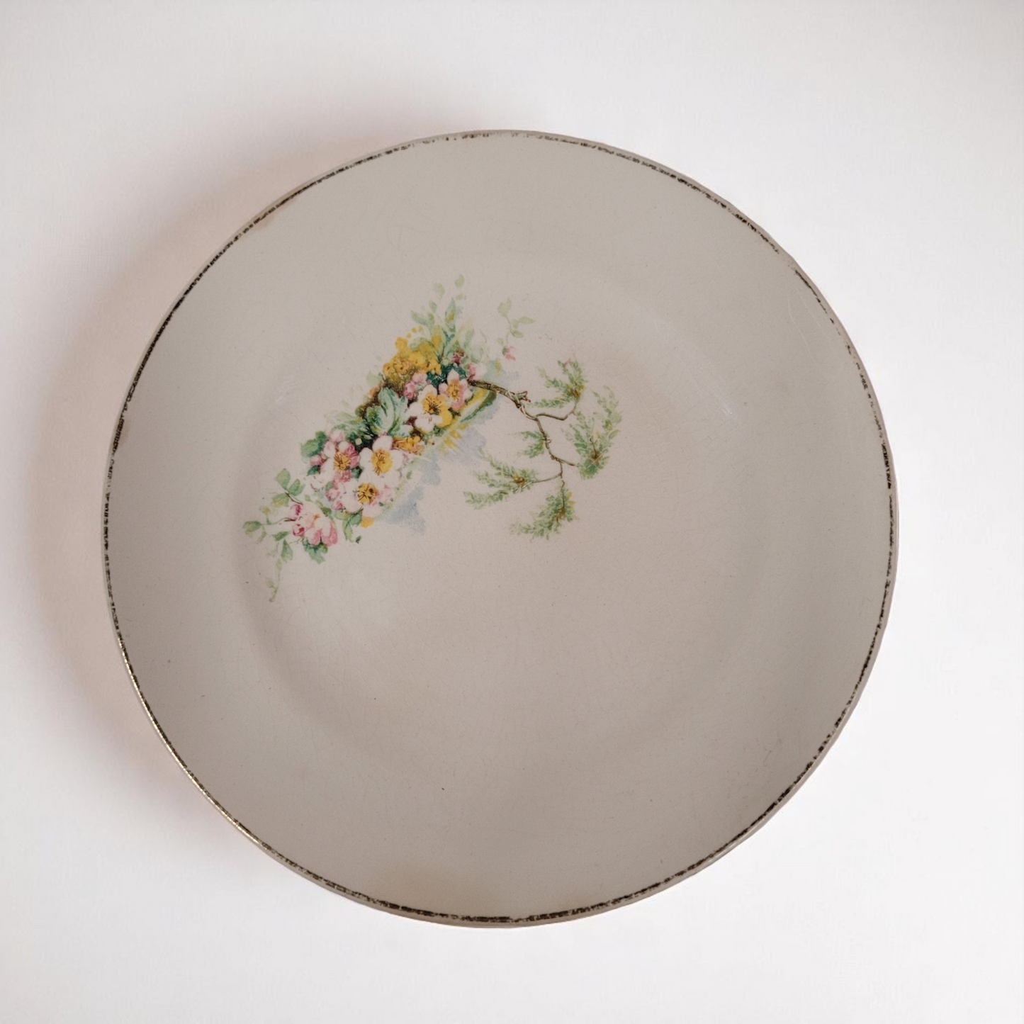 Set of 6 Sovereign Canada British Empire 6.25" Saucers