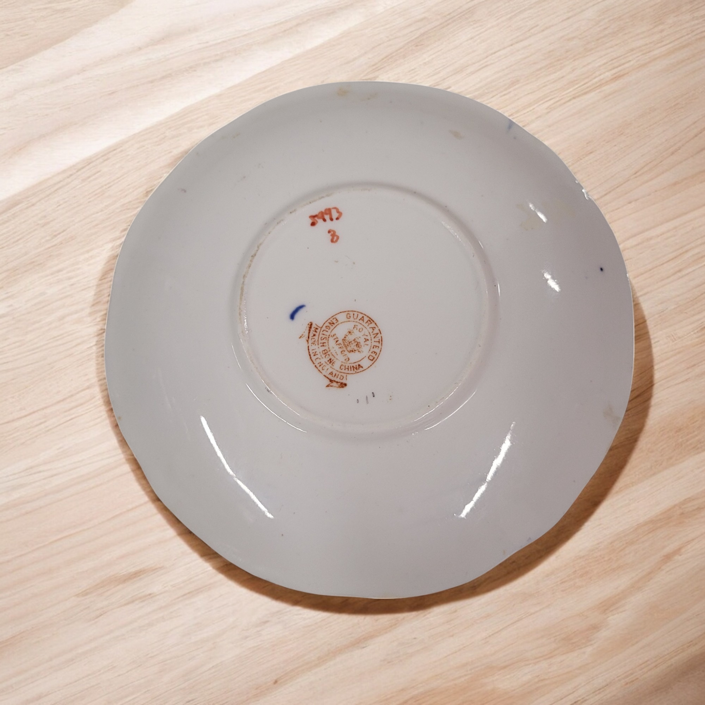 Vintage Royal Stafford English Bone China Saucer