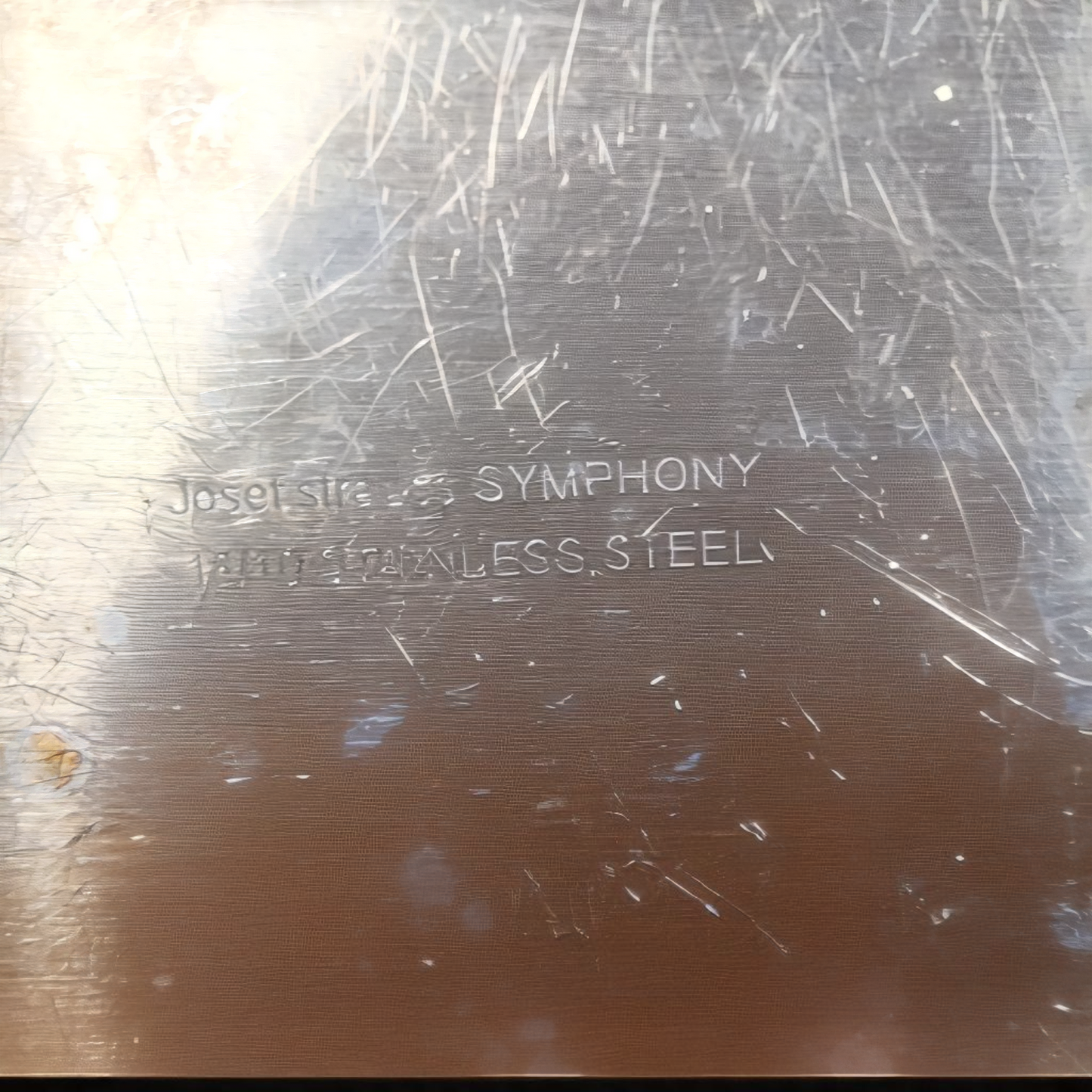 Vintage Josef Strauss Symphony 10/18 Stainless Steel Whistling Tea Kettle