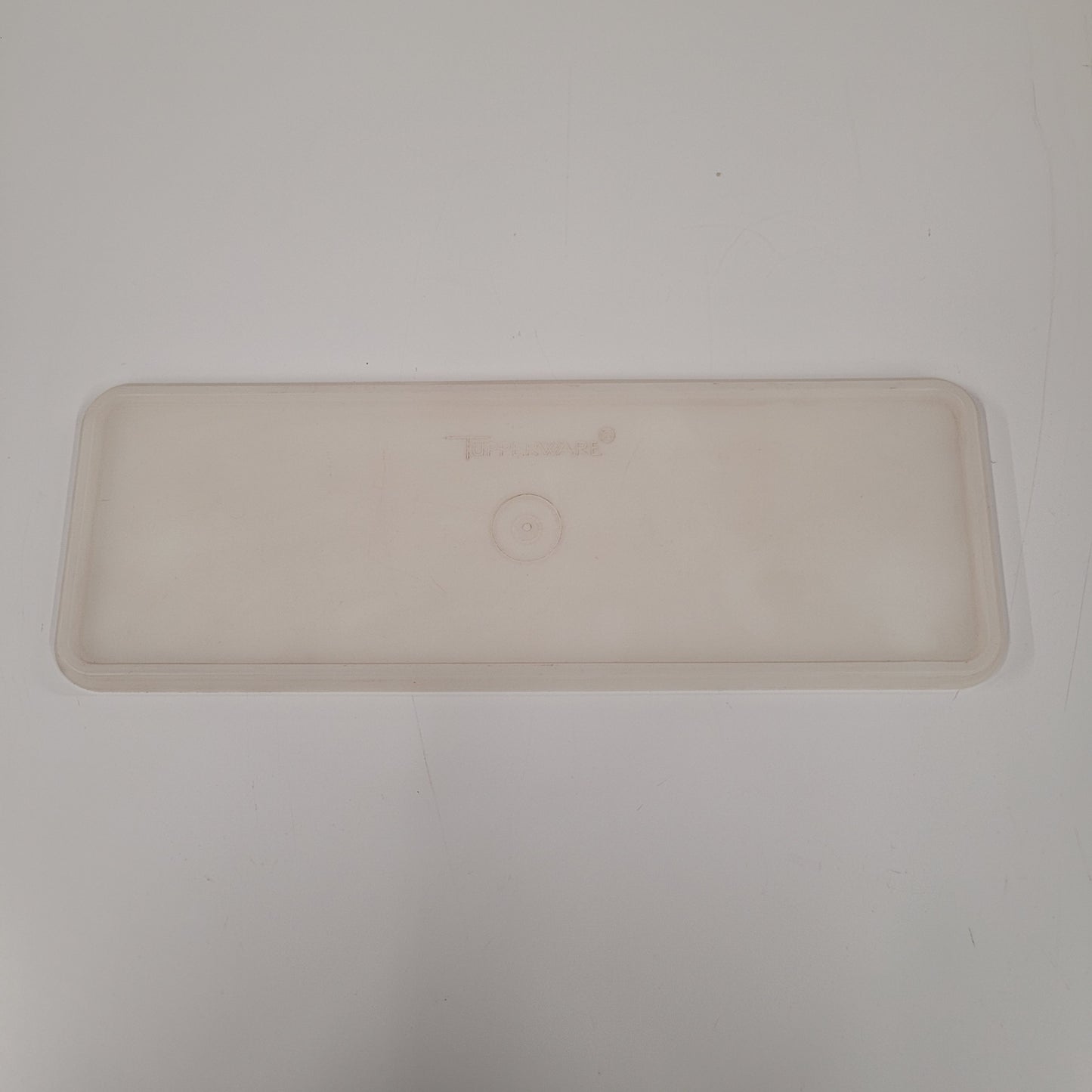 Vintage Tupperware Clear Rectangular Lid 895-1