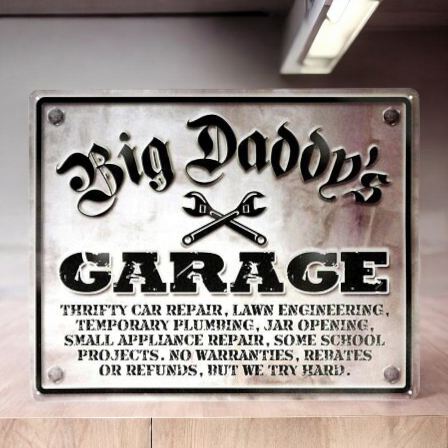 big daddy's garage sign