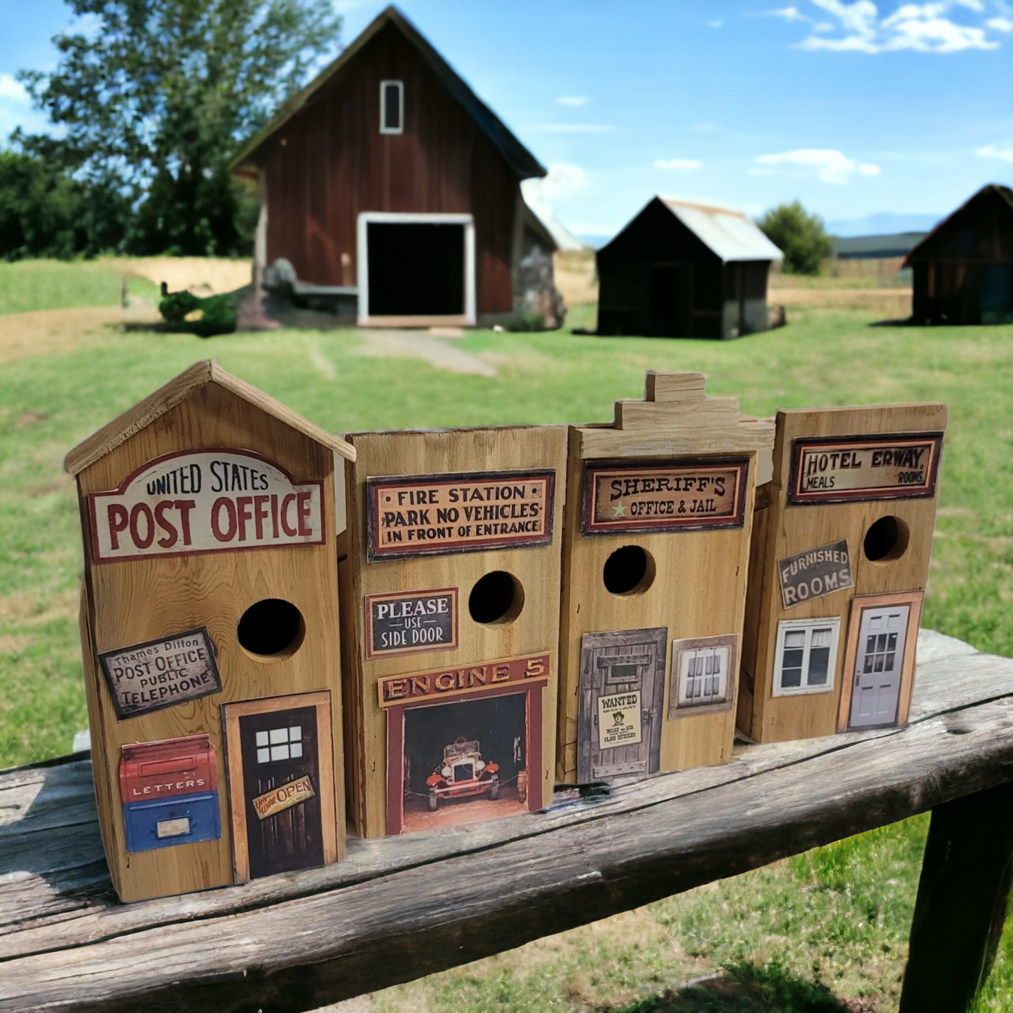 Wild West Birdhouse 4 Rustic Styles To Choose From