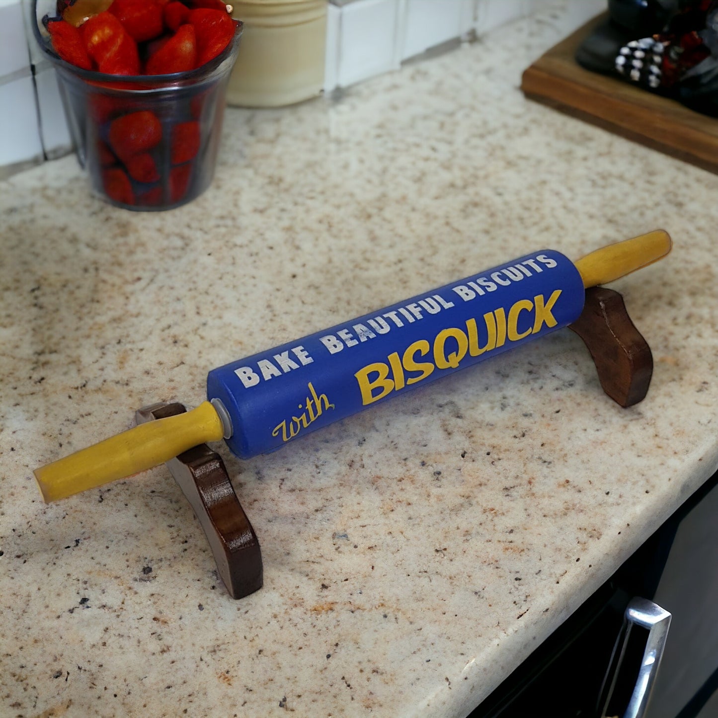 Rolling Pin Bisquick Retro Kitcken Decor - Wainfleet Trading Post