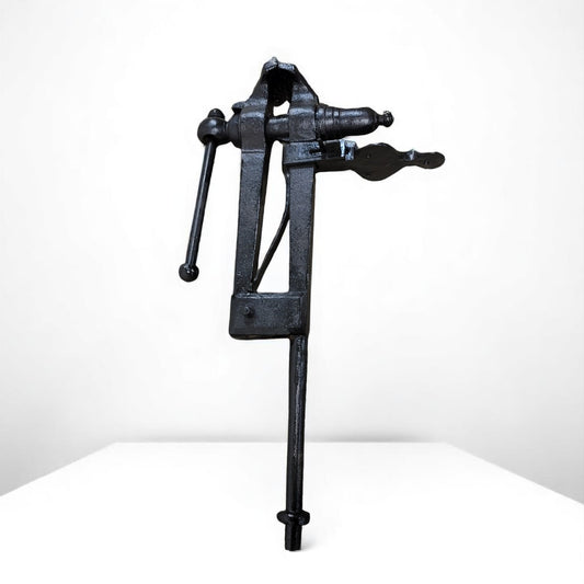 Antique Blacksmith's Post Vice – 100+ Years Old