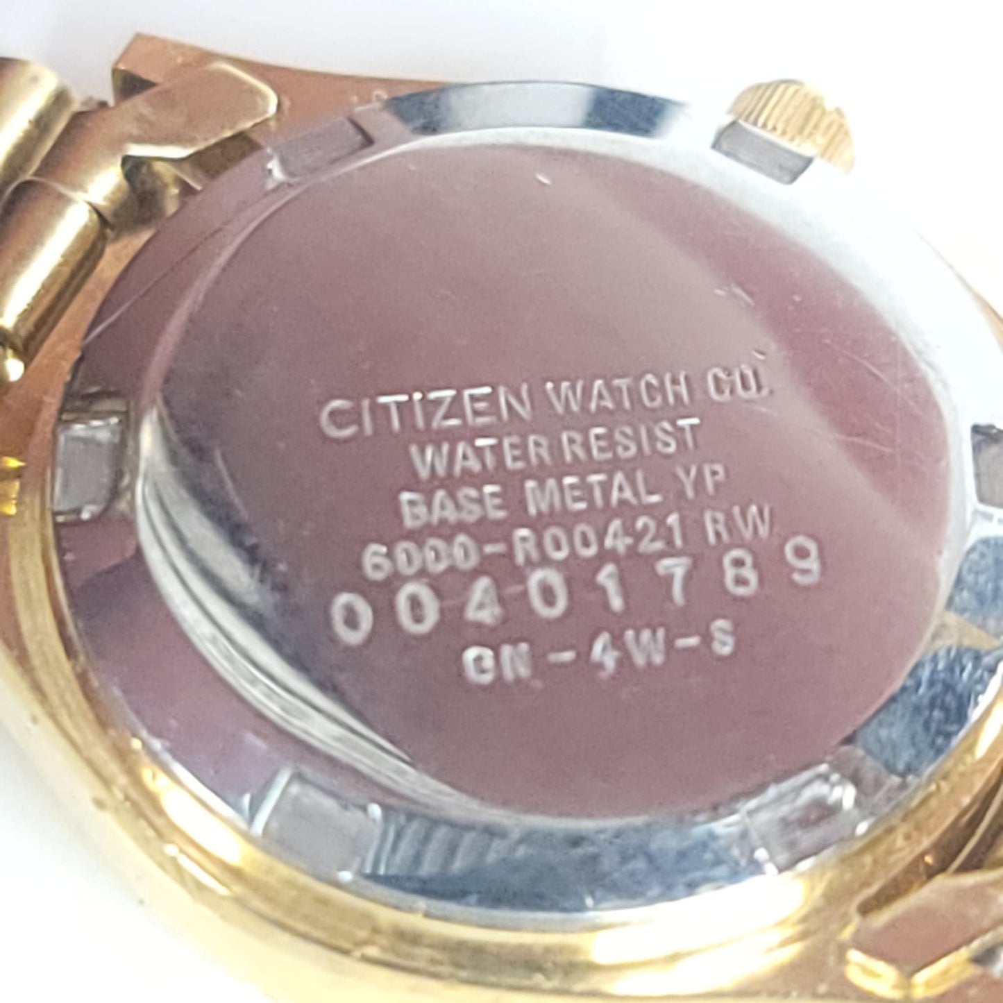 Ladies Citizen Quartz Gold Watch – GN-4W-S Day & Date