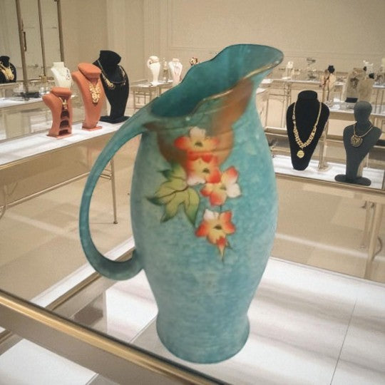 Collectible Eraware Art Deco Pastel Pottery Water Pitcher
