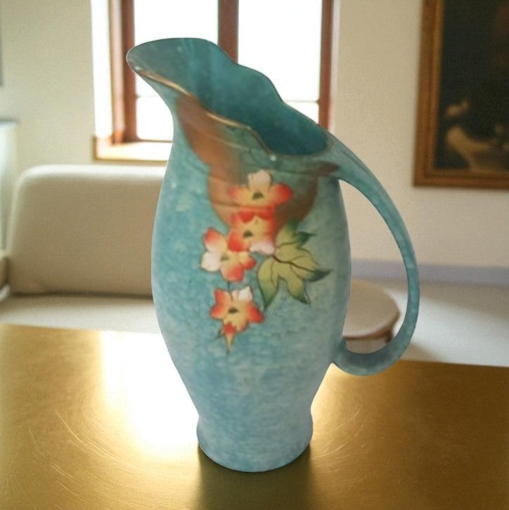 Collectible Eraware Art Deco Pastel Pottery Water Pitcher