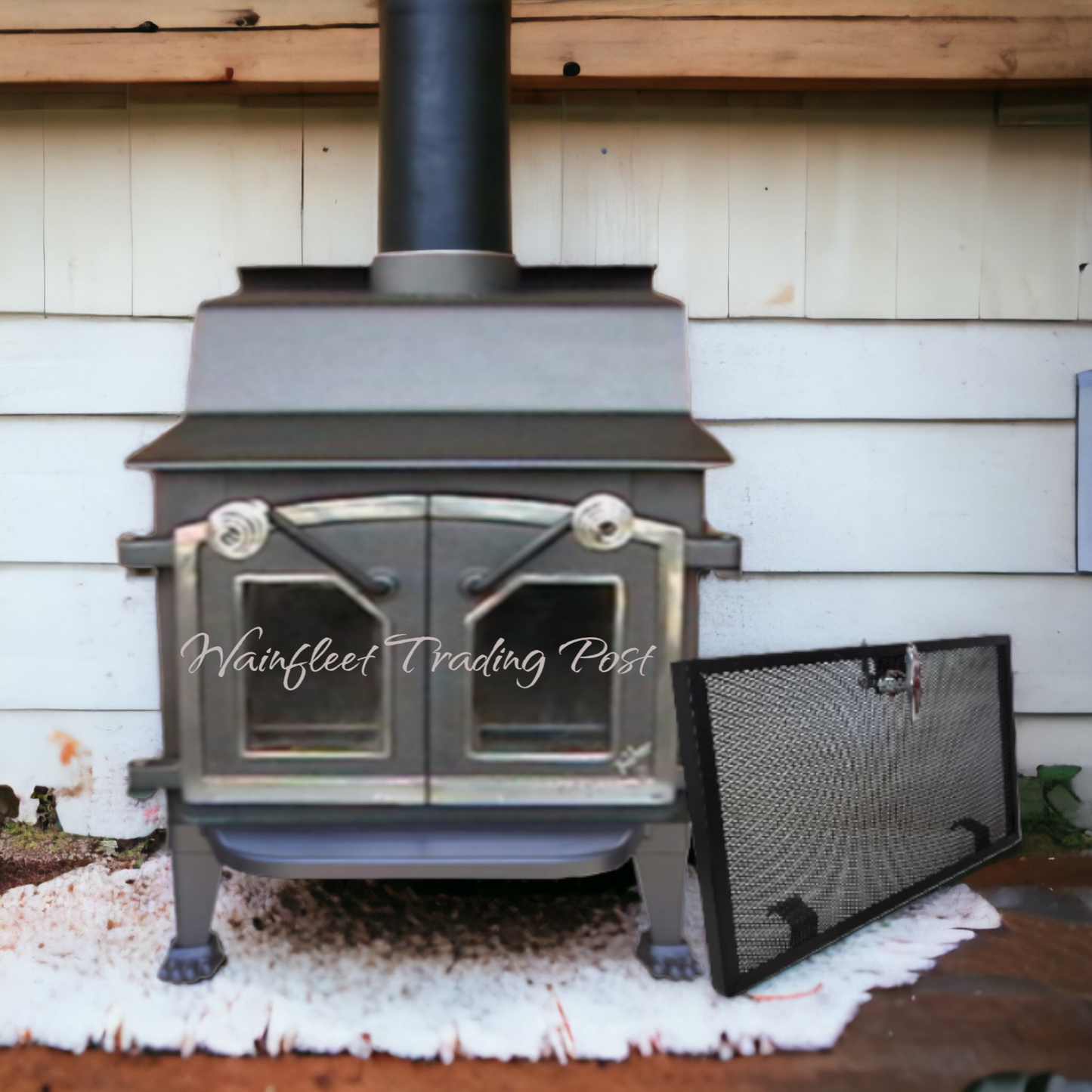 Grandma bear Fisher Wood stove 