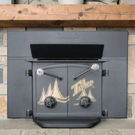 Grandma Bear Fisher Wood Stove Insert