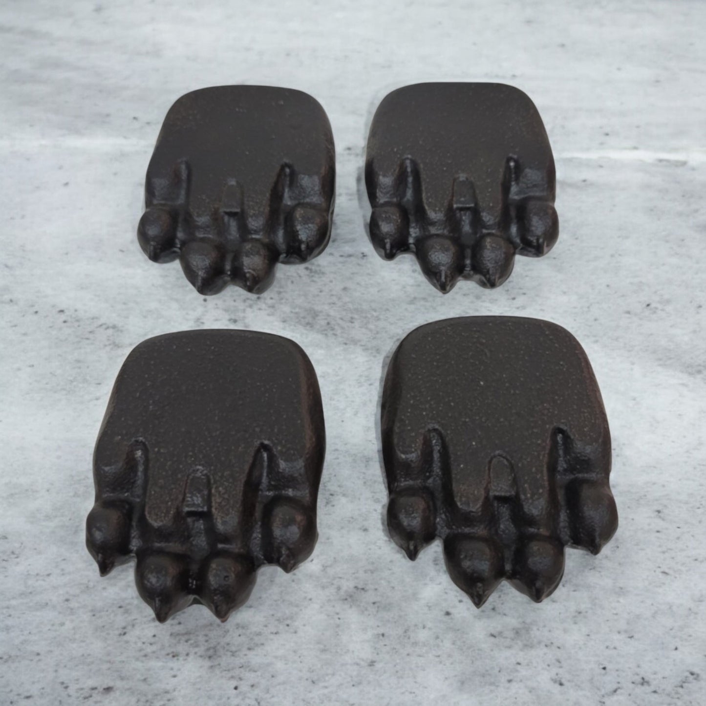 fisher wood stove bear feet