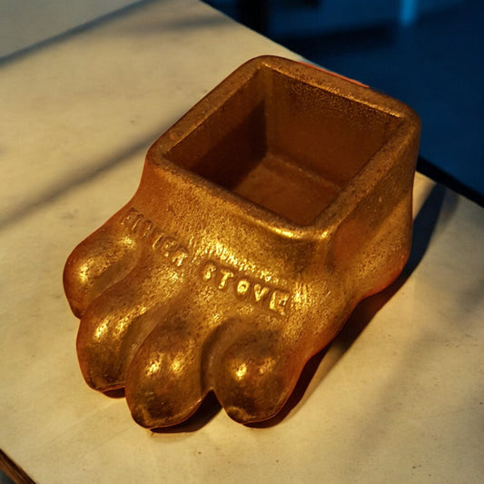 fisher wood stove bear feet