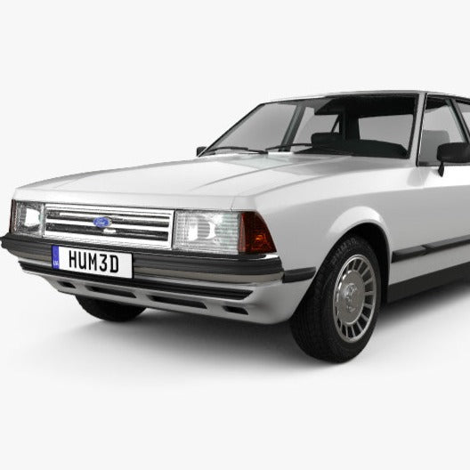 Ford Granada Automotive Keychain Vintage Car Collectible
