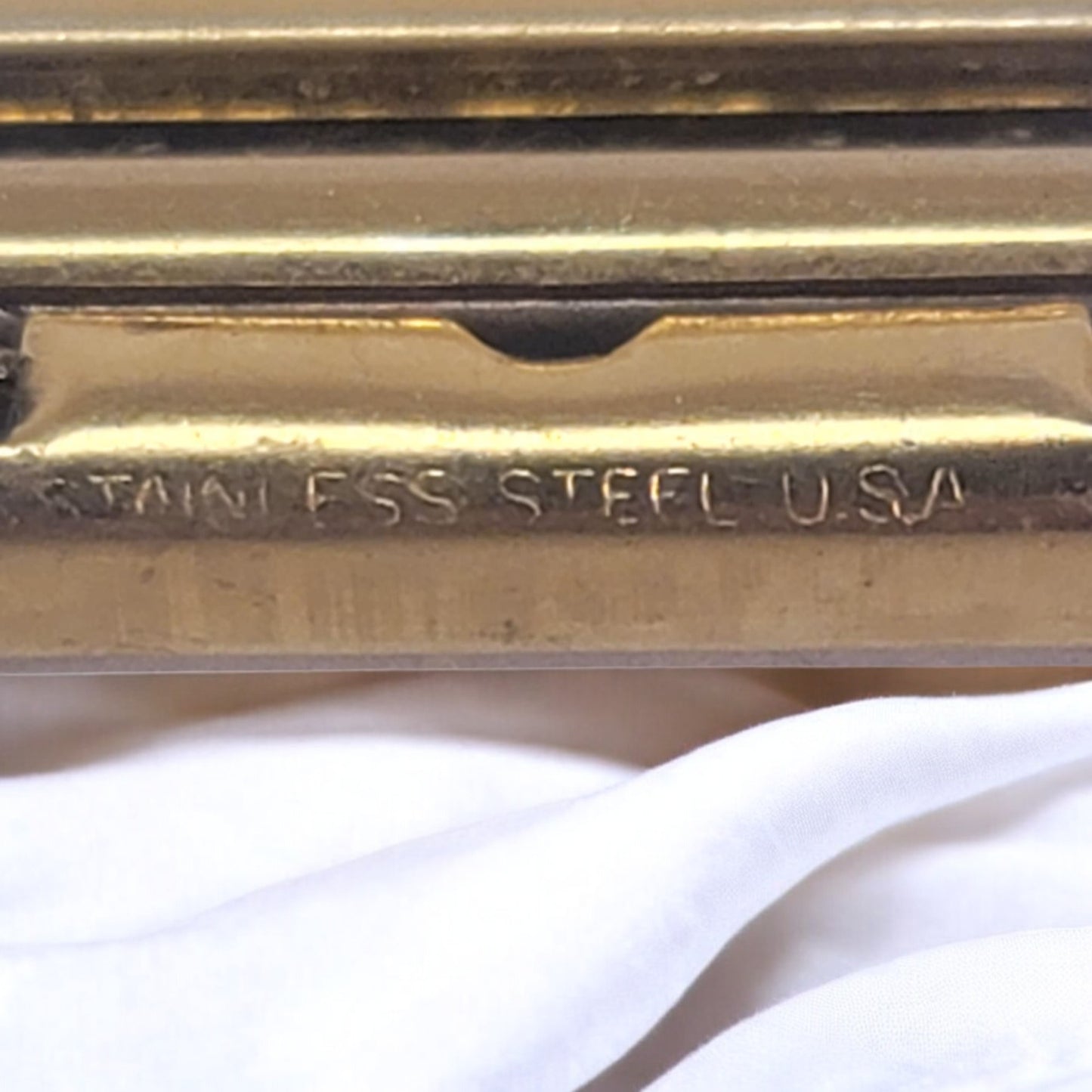 Vintage Gold Expandable Watch Band – 16–19mm Adjustable USA Made