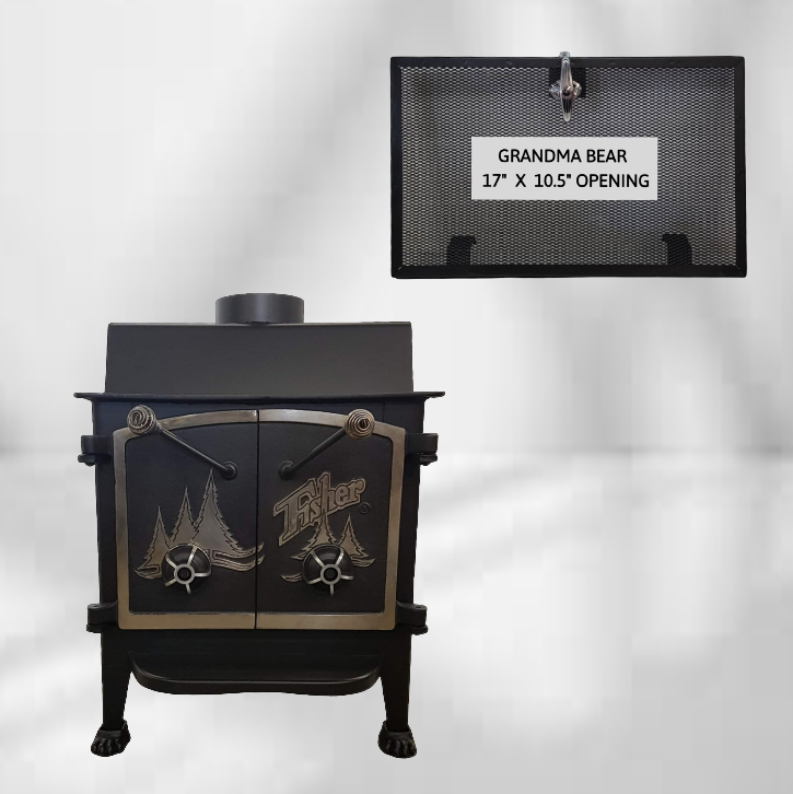 Fisher Stove Grandma Bear Wainfleet Trading Post
