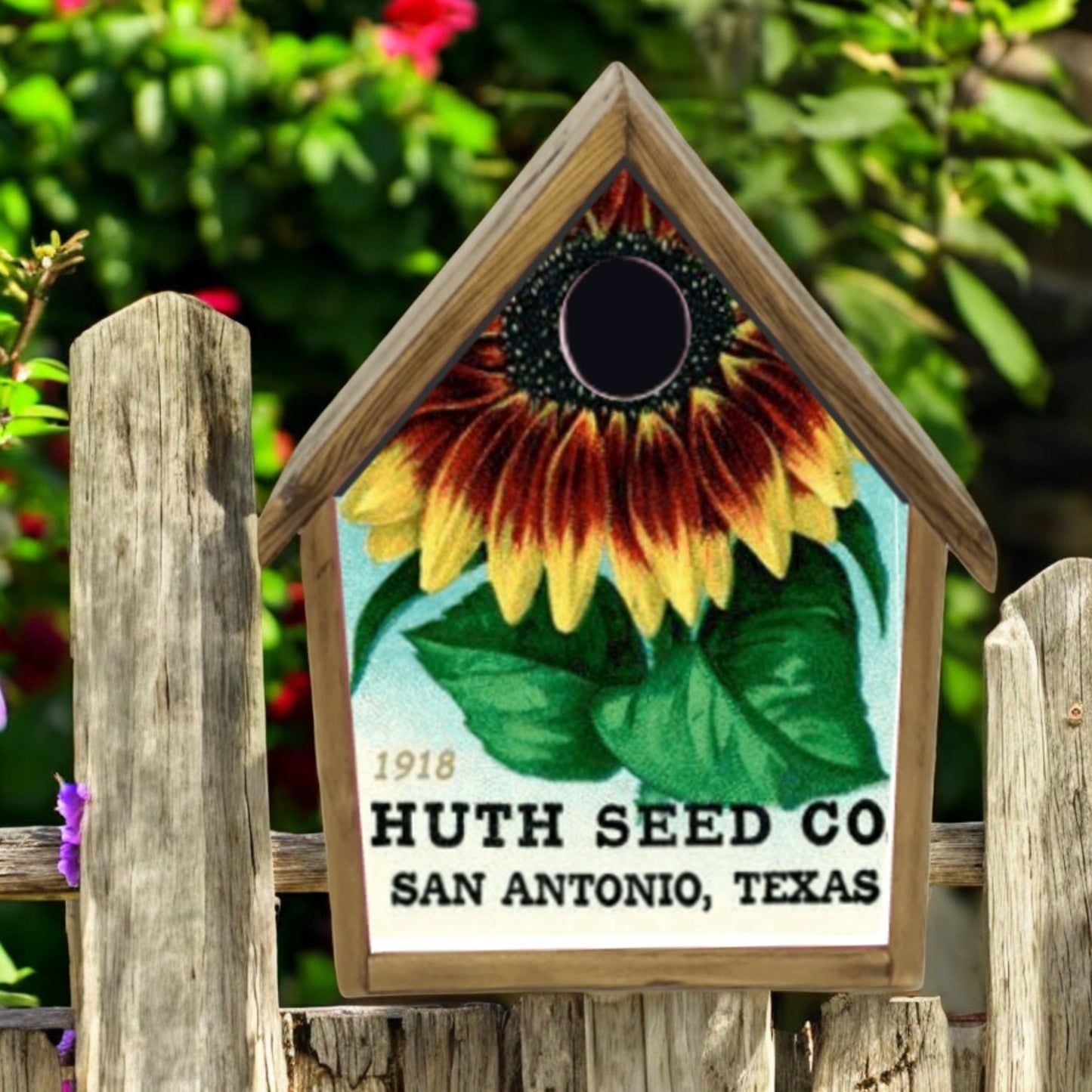 Handcrafted Reclaimed Wood Birdhouse