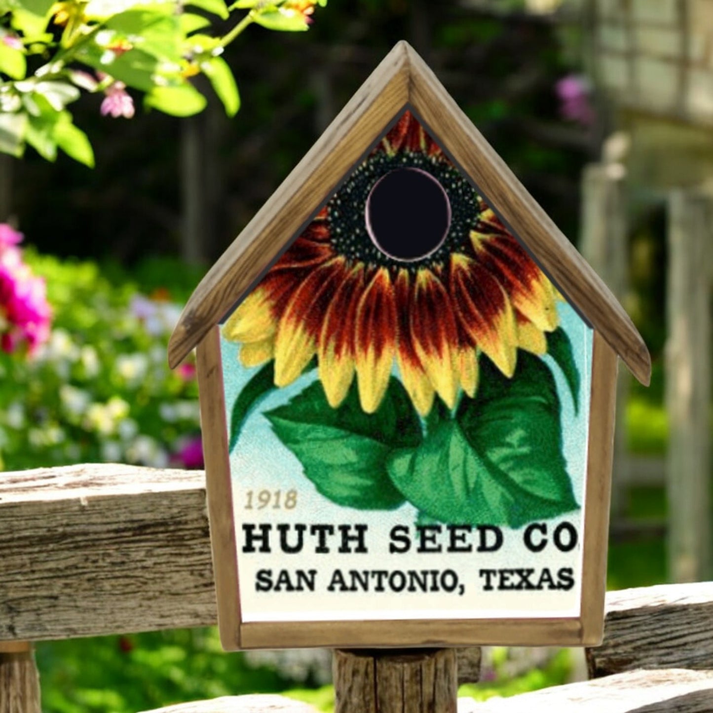 Handcrafted Reclaimed Wood Birdhouse