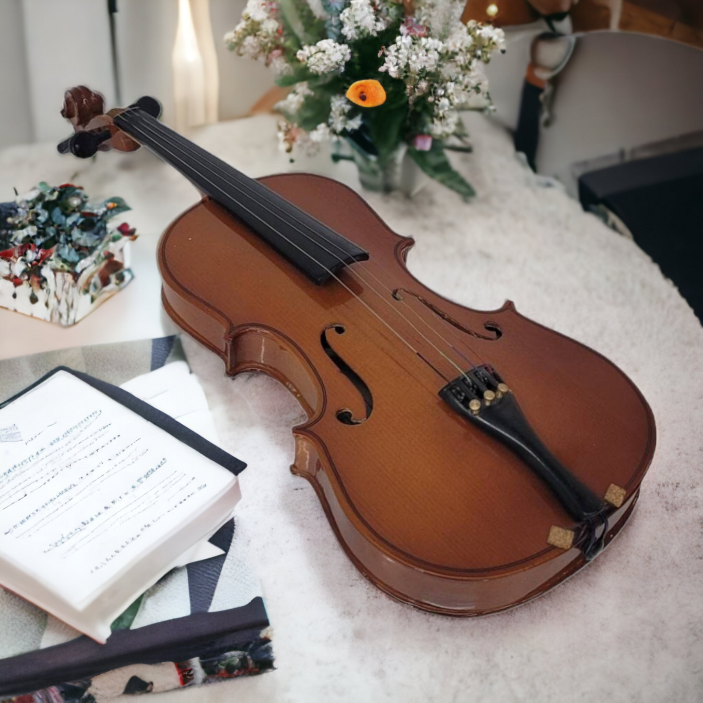 Antique Violin Ancona Violin Stringed Musical Instrument