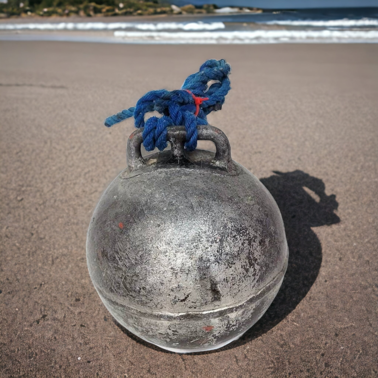 Antique Nautical Fishing Buoy / Float Newfoundland / Maine Lobster fishing