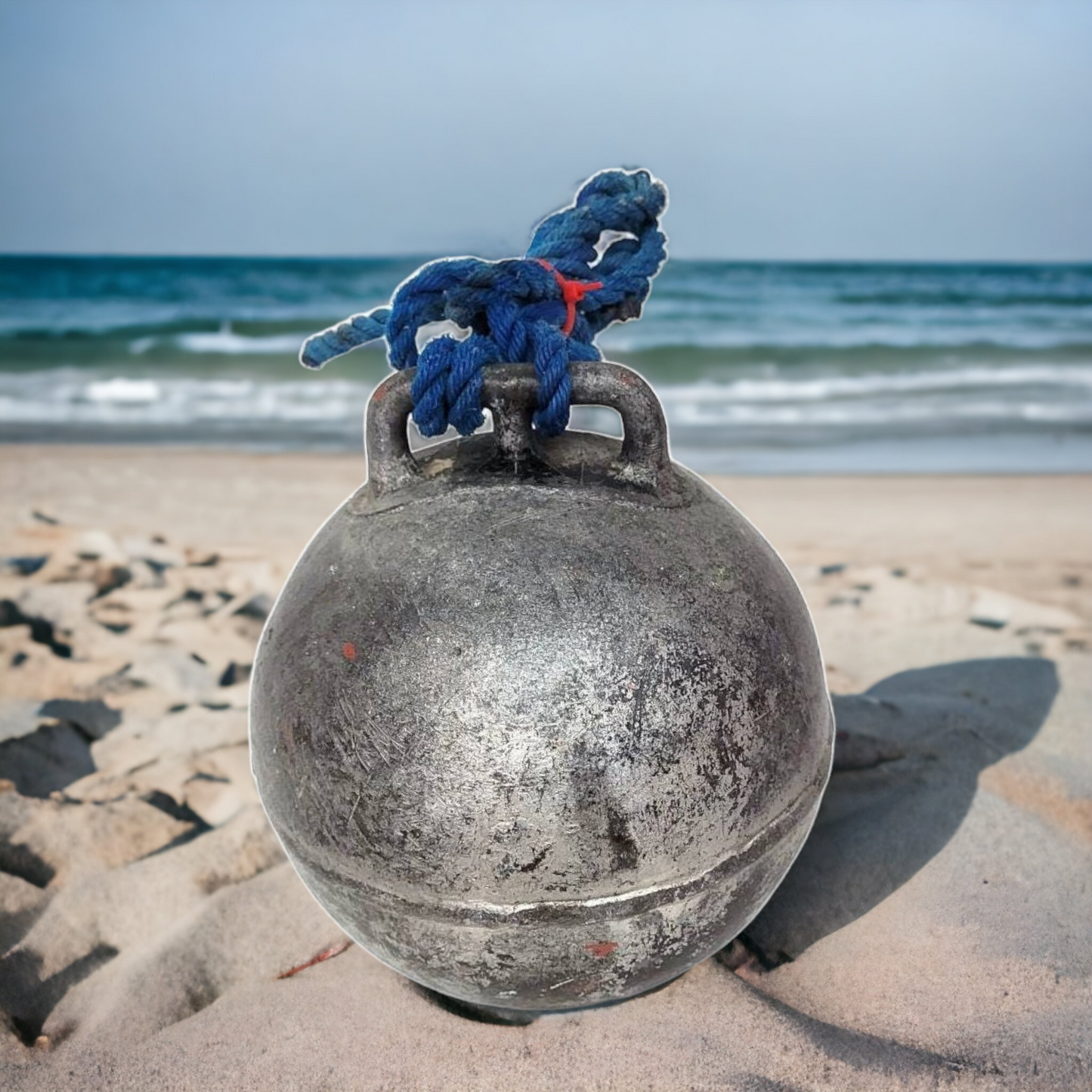 Antique Nautical Fishing Buoy / Float Newfoundland / Maine Lobster fishing