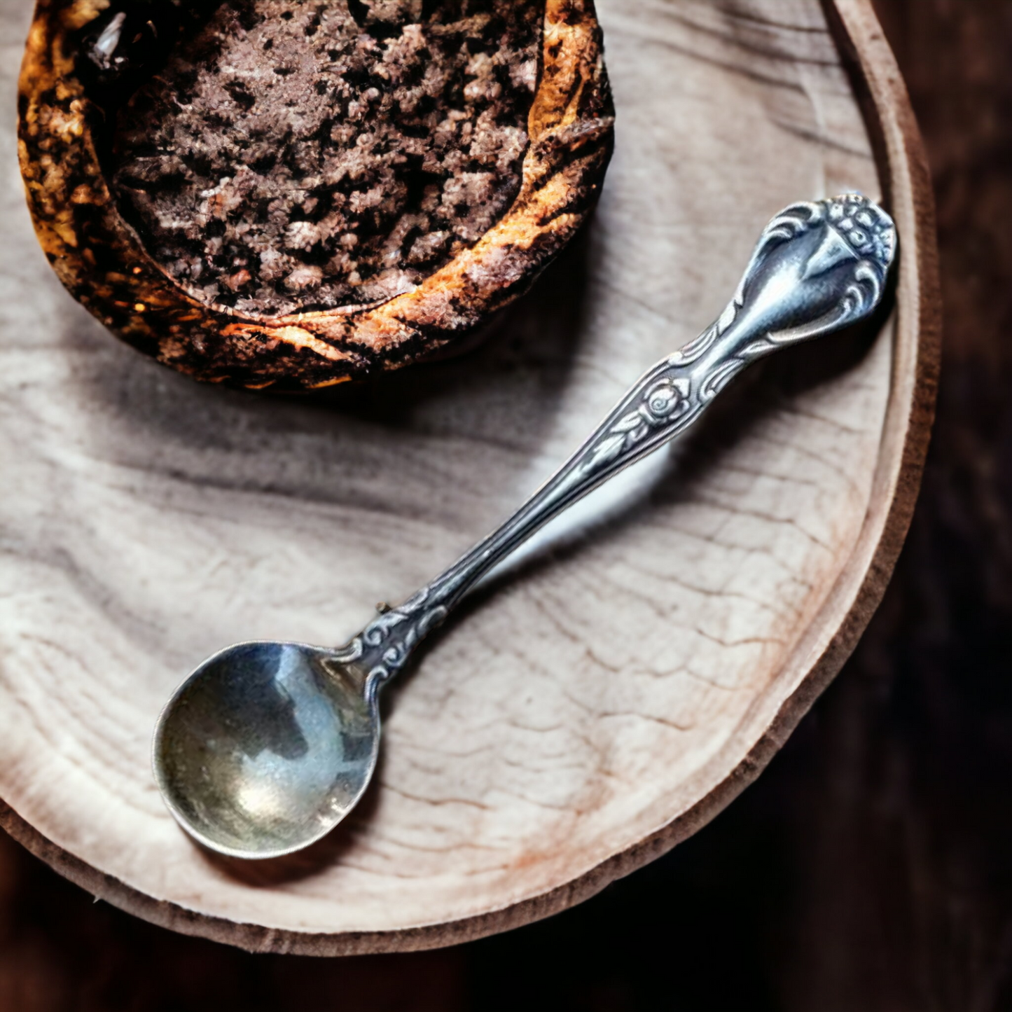 Sterling Silver Spoon Brooch Tiny Spoon