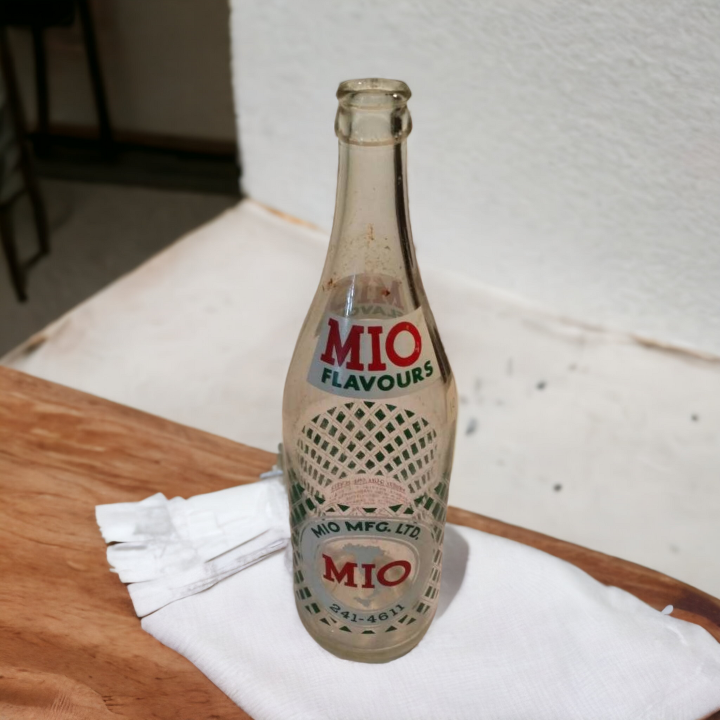 Vintage Mio Soda Bottle Pop Bottle Collectible