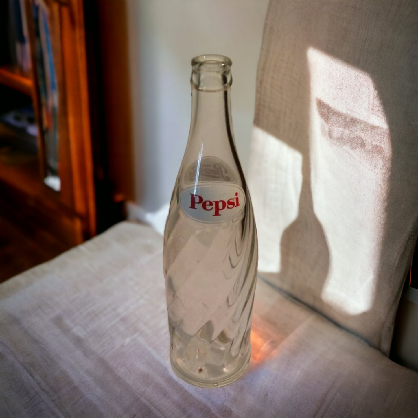 Vintage Glass Pepsi Cola Soda Bottle Collectible