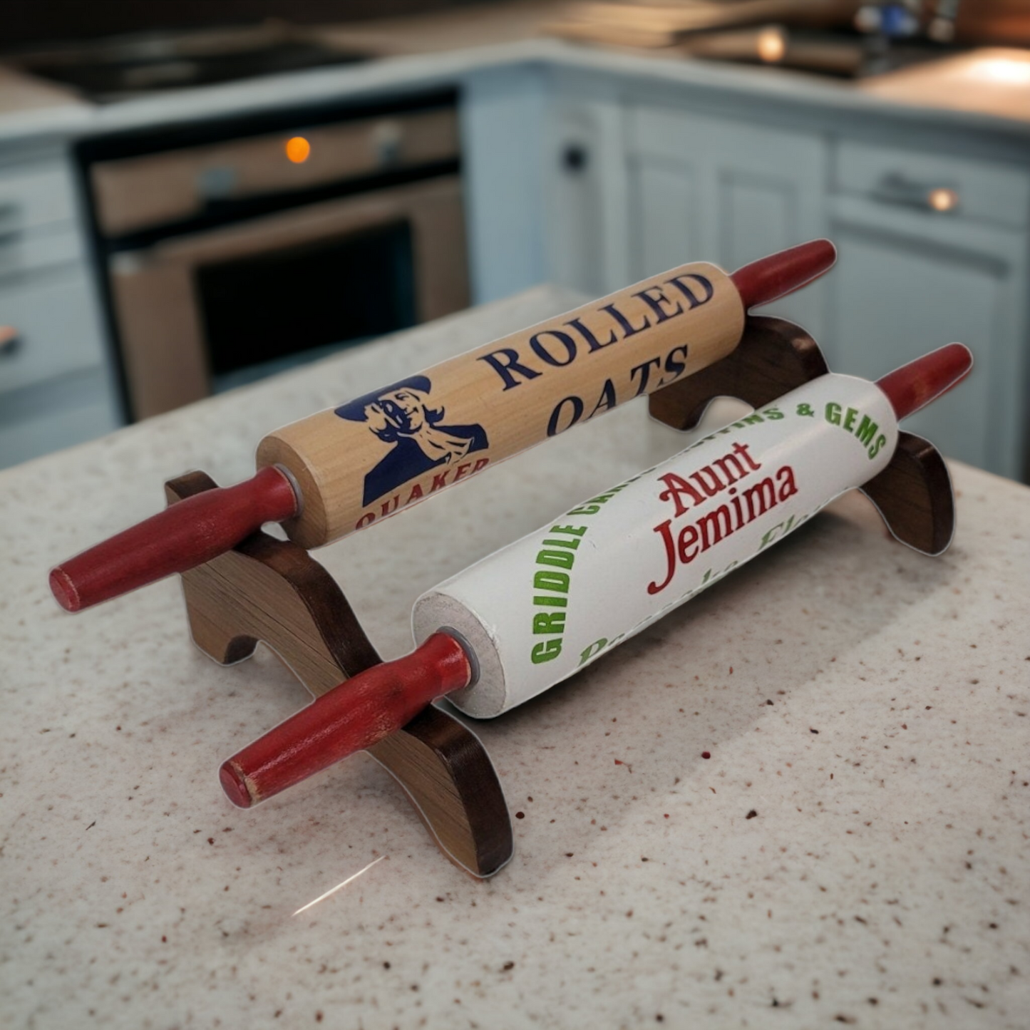 retro wooden rolling pin