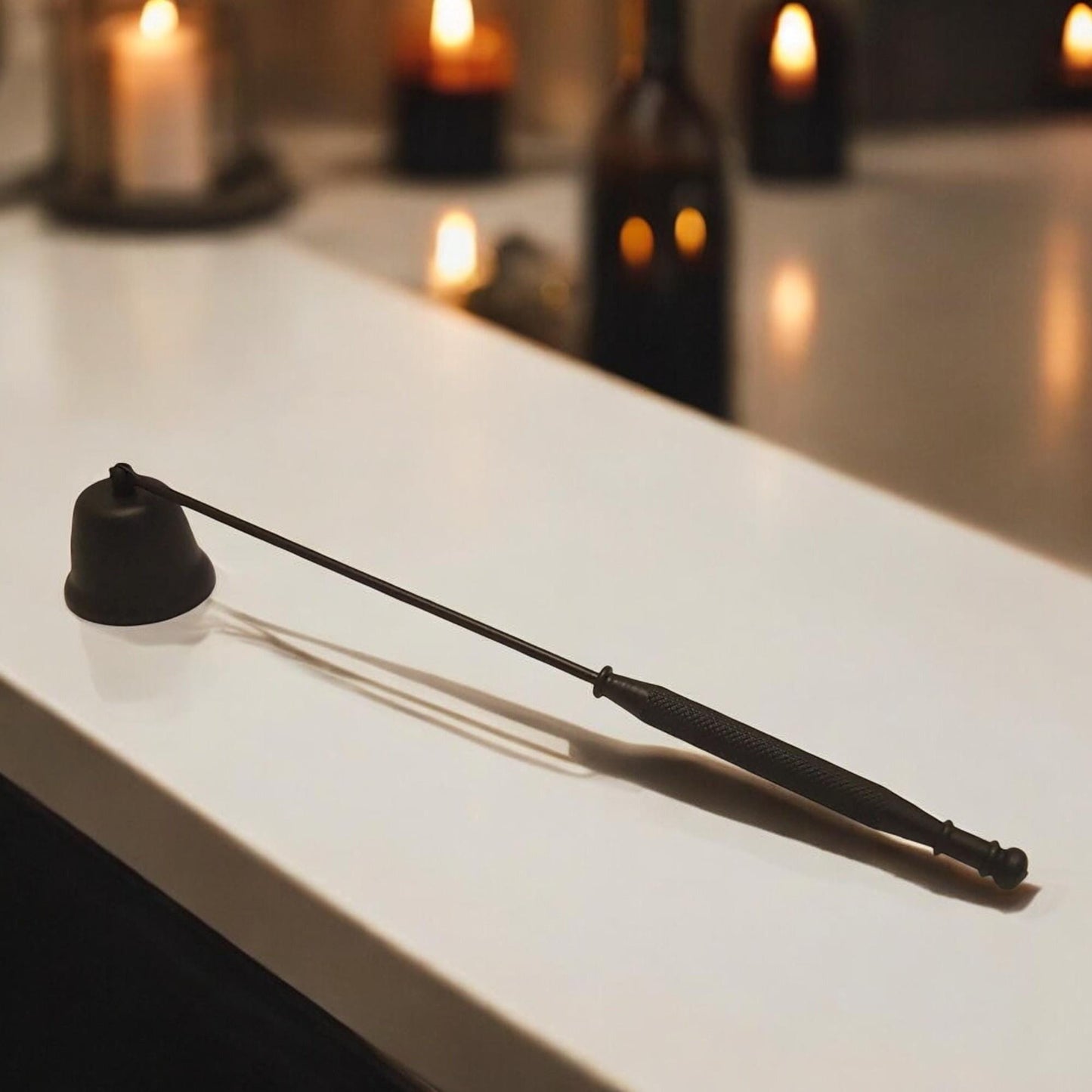 Black Candle Snuffer Fine Dining Romantic Table Decor
