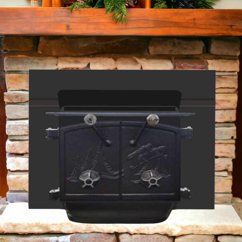 Grandma Bear Fisher Wood Stove Insert