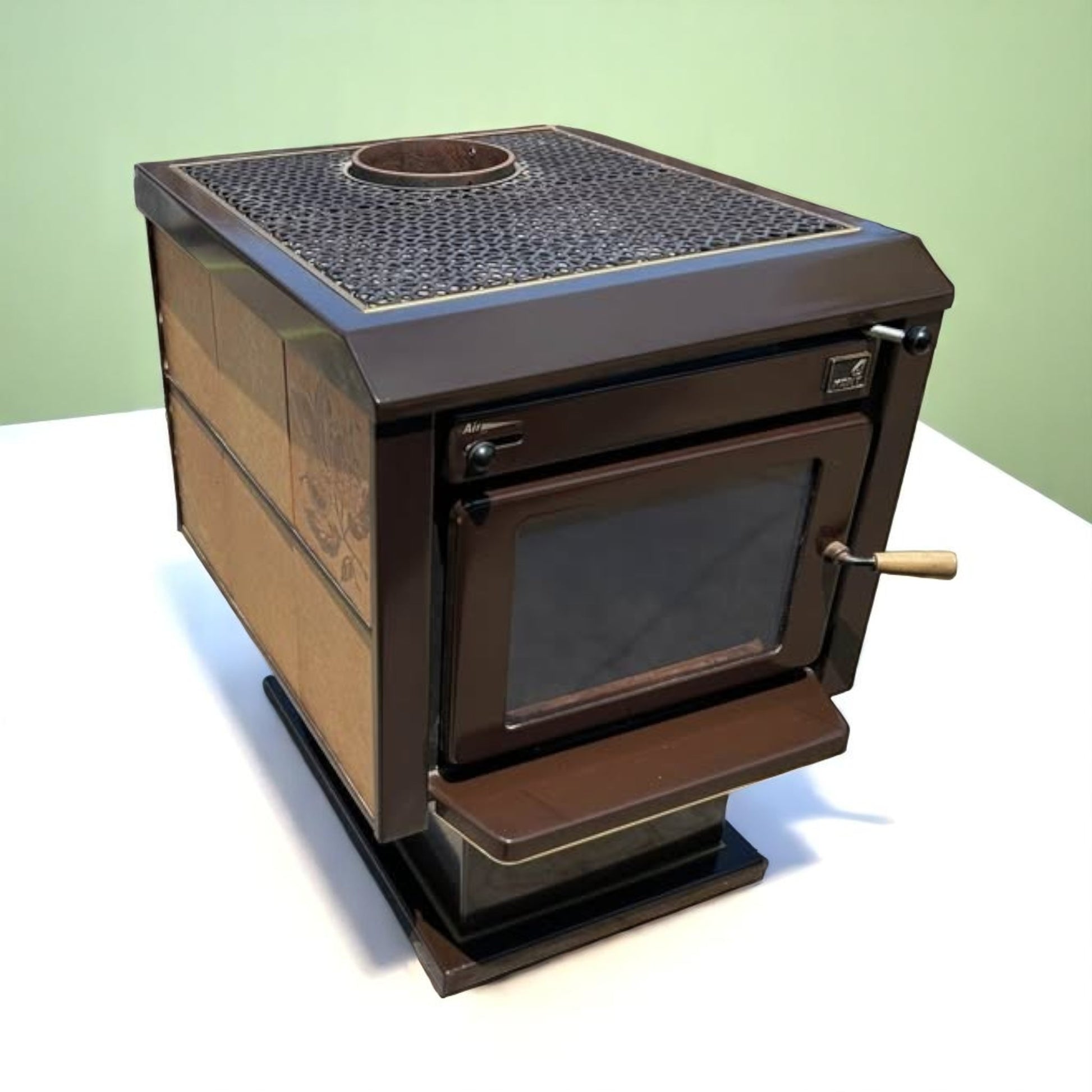 RARE - Kent Tile Fire Air Tight Wood Stove